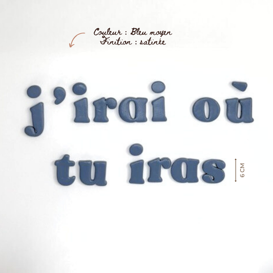 Guirlande message