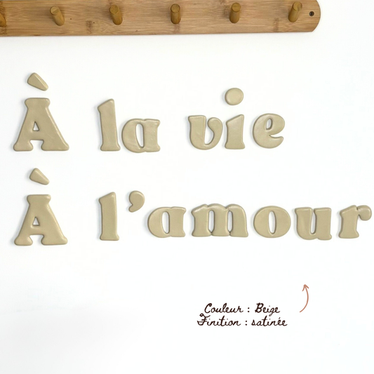 Guirlande message