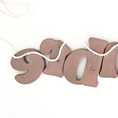 Guirlande personnalisée